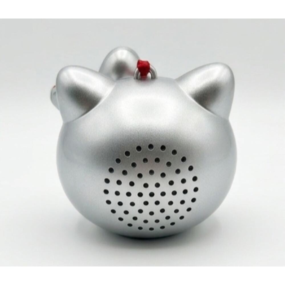 Hello Kitty Silver‎ Portable Bluetooth Speaker Mini Wireless 2025 Sanrio Rare - Picture 2 of 3